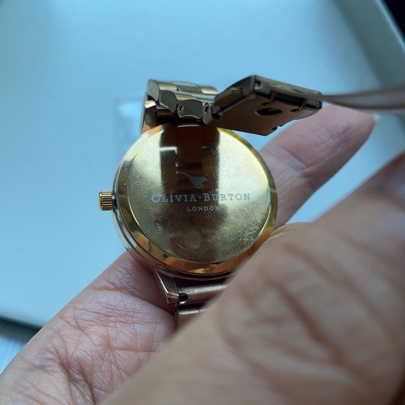 GUC Olivia Burton rose gold watch - Picture 4 of 5